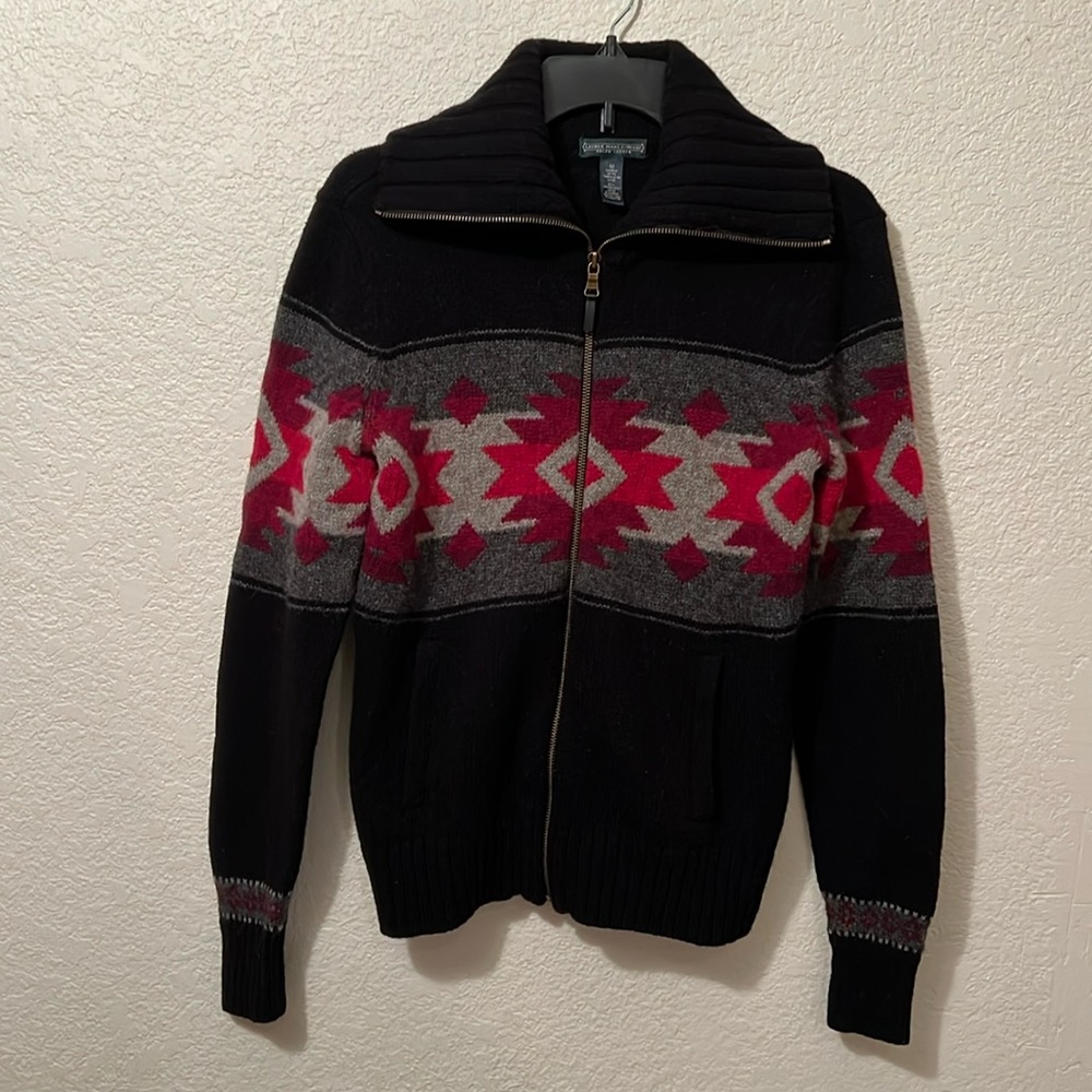 Polo Ralph Lauren Southwestern Indian Tribal Aztec Navajo Knit Sweater